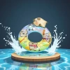 Wholesale of new children's cartoon card Pibala swimming rings, head rings, crotch rings and inflatable toys directly supplied by the manufacturer. Official authorized Specification image